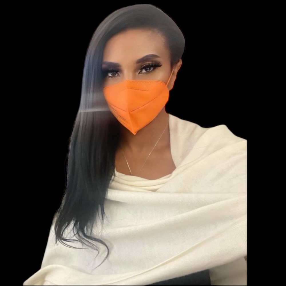 White One-Sided Shawl